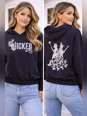 Wicked brand black hoodie in Size Large – Good Used Condition (GUC) ✨